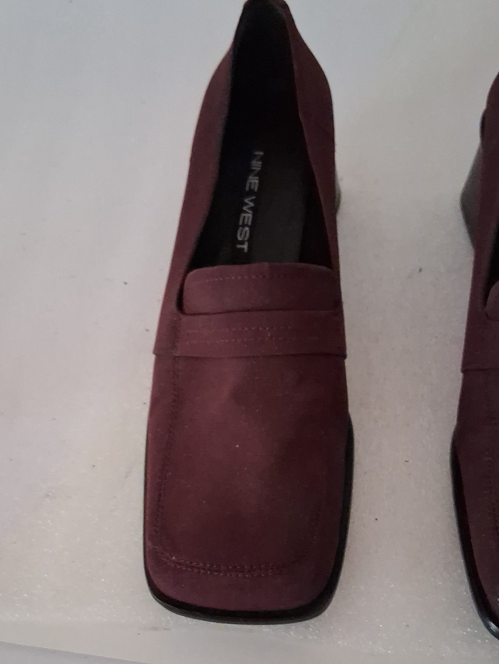 Nine West Women’s Wine Suede Loafers